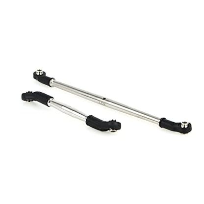 LCX Racing 1/10th RC Crawler Car Stainless Steel Front Steering Linkage for Traxxas TRX4 TRX6 6x6 G63, Upgrades Parts Accessories