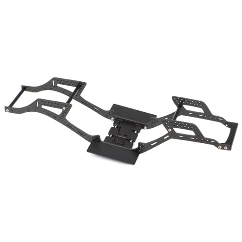 RC Car Chassis Frame for SCX10 II SOA Built Trail 1/10 Carbon Fiber for LCG for Chassis Kit RC Crawler Car Truck DIY Upgrade Parts(Chassis Kit) - color: Chassis Kit