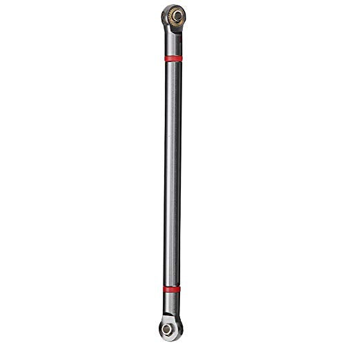 8Pcs Aluminum Alloy Chassis Link Rod for 1/10 Scale SCX10, 313mm Wheelbase, Remote Control Crawler Car, Superior Material Upgrade, Compatible with 4-Link Front and Rear Axle
