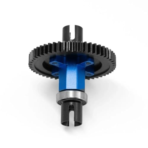 RC Crawlers Spare Parts For Traxxas 4WD Sledg W170 1/8 Metal 52T Slipper Clutch Center Diff Straight Shaft RC Car Upgrade Parts Accessories(Blue) - color: Blue