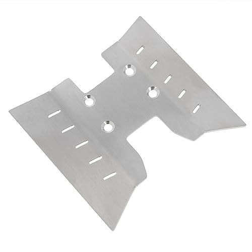 MEUS RACING Stainless Steel Skid Plate Chassis Armor Kit for AXIAL 1/18 UTB18 Capra Crawler Car Upgrades Parts