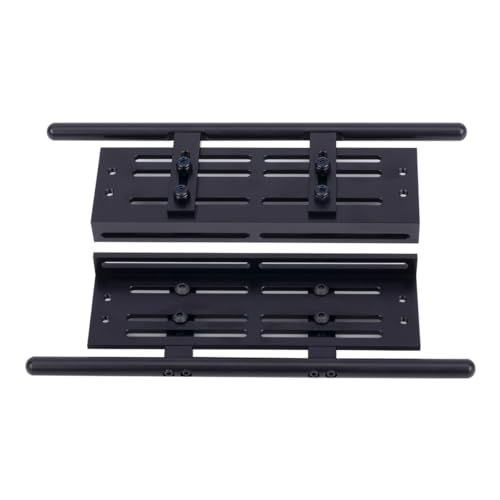 RC Crawler Pedals RC Side Board RC Steps Plate Rock Sliders Running Boards Foot-Plate for 1/10 RC Crawler Car SCX10 I II TRX4 CC01 RGT 86100 GEN8 Wrangler Chassis Parts(Silver) - color: Silver