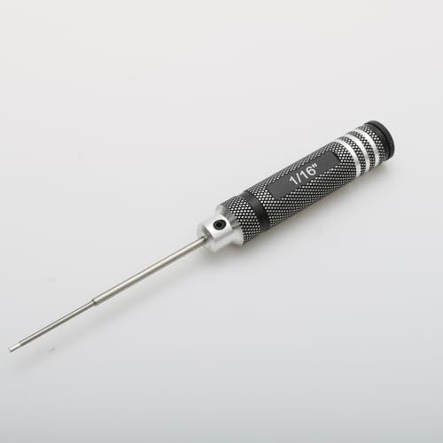 SAE Hex Key Screwdriver Set - 4-Piece Straight Handle Driver 0.05"/5/64"/1/16"/3/32" Hand Steel Allen Wrench Repair Tool for Hobby/RC/Drone/Model Aircraft Maintenance - color: 4pcs Kit