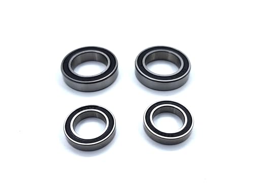 Bearings for Traxxas XRT 1/6 Front Spindle+Rear Wheel hub Carrier, 2+2pcs