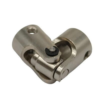 2Pcs 8mm to 8mm Joint Shaft Coupling Coupling Steering Connector Rotatable Joint Coupler for RC Robot Boat Car Crawler Motor - size: 8mm to 8mm