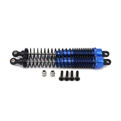 Shock Absorber Damper 130mm Oil Adjustable Alloy Aluminum for RC Car 1/10 Crawler Truck Upgraded Hop-Up Parts ECX VRX HPI HSP Traxxas Losi Axial Tamiya Redcat Himoto Losi(Dark Blue)