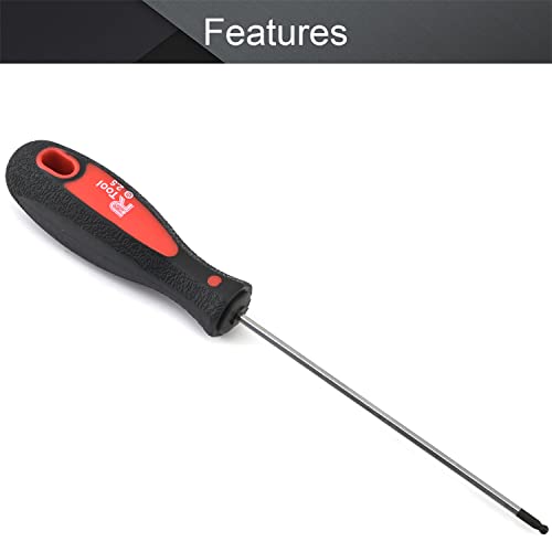 Utoolmart 2.5 x 100mm Ball Head Precision Screwdriver, Hex Design Wrench Hand Tool - color: 1pcs, size: 2.5×100×75mm