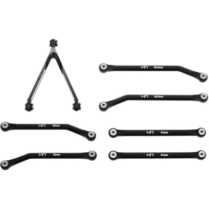 Hot Racing SXTF133HJ01 Aluminum High Clearance Links Set for (133.7mm) SCX24