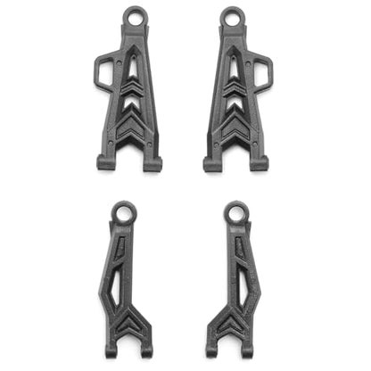 HAIBOXING 1/18 RC Car Spare Parts, Full Set Rear Upper & Lower Suspension Arms with Front & Rear Hinge Pins, Replacement for 2025 Version 18859E / 18858E / 18872/18856 RC Trucks (P1805-P1806)