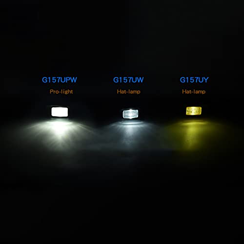 20MM Rectangular Spotlight Retro Simulation Electroplated Reflector Searchlight Headlight for 1:8 1:10 RC Car - color: Standard Transparent Lamp