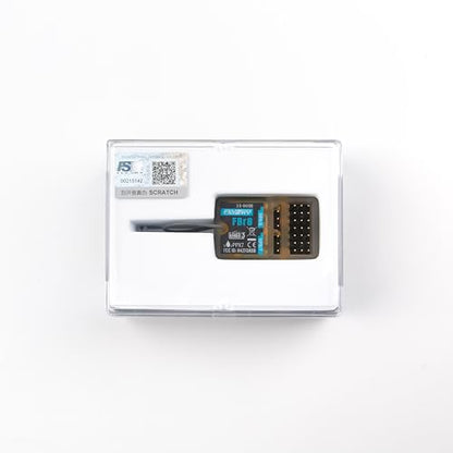 Flysky FBr8 AFHDS 3 Waterproof Receiver (Standard Antenna Version) | 8CH Input i-BUS2 S.BUS i-BUS PPM Fit For AFHDS 3 Protocol Transmitters RF modules Car Boat