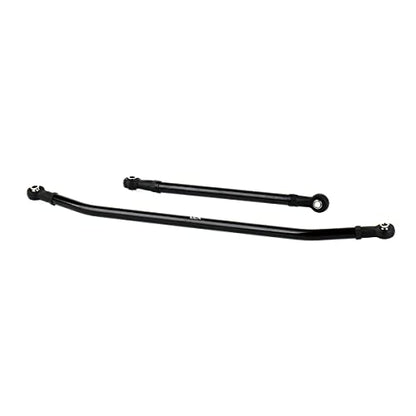 LCX Racing 1/10th RC Crawler Car Aluminum AR60 OCP Front Axle Steering Link for Axial Wraith RR10 SMT10 AX10, Upgrades Parts Accessories (Black) - color: Black
