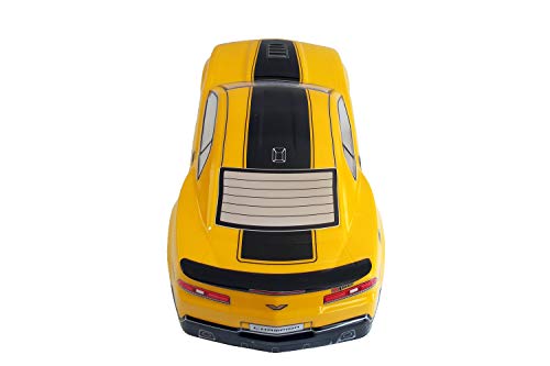 1/10 Scale RC Printed Precut Drift Racing Touring Onroad Car Body Shell Width 190mm with Wing Mirror Accessories (Yellow Black Stripe) - style: Yellow Black Stripe