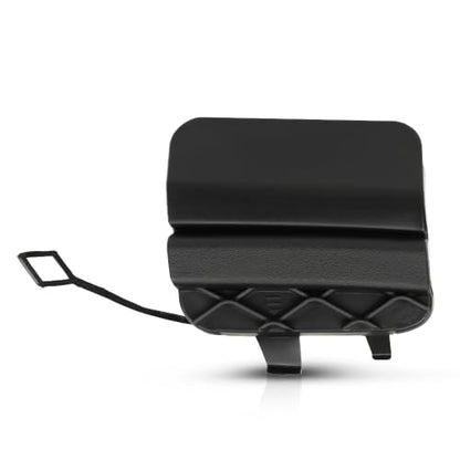 LQI Car Rear Bumper Tow Hook Cover Compatible with Benz C300 C350e C450 C43 AMG 4Matic, Base 2015-2020 2058850256 Black - size: Rear | Fit Benz W205 C-Class 2015-2020