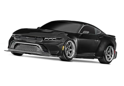 Traxxas 1/10 Scale 4-Tec Drift Car with Ford Mustang (Black) - color: Black