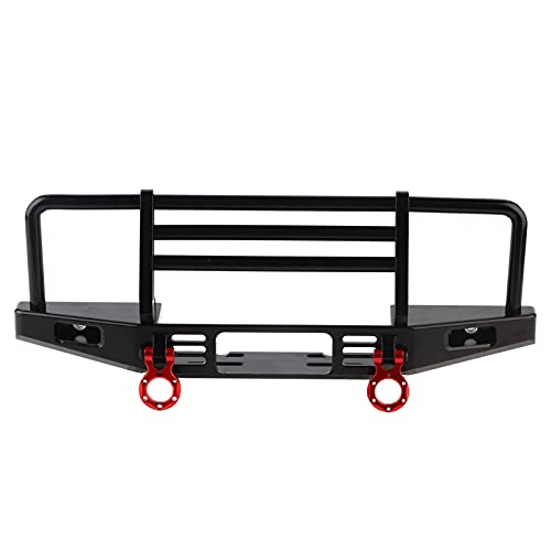 Tbest 1/10 RC Front Bumper, Durable Metal Adjustable Design Crawler Bumper for Off-Road Racing Enthusiasts, Scale Modelers, and Crawling Hobbyists