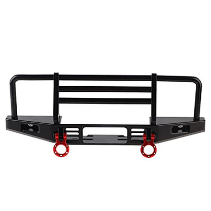 Srliya Metal RC Car, Adjustable Front Bumper Accessories, Fit for SCX10 1/10 RC Crawler Car
