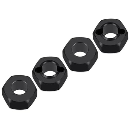 Rc Accessories for LOSI for Mini-B 2WD for Mini-T 2.0 4Pcs 1/16 1/18 Metal Hex Wheel Hub Adapters Conversion RC for Buggy Truck Model Upgrade Parts