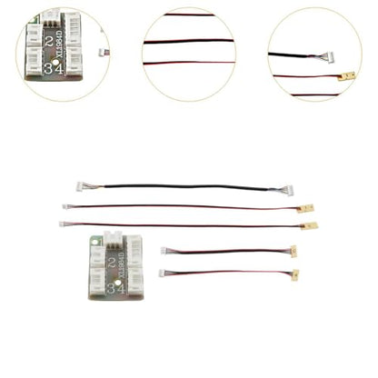 RC Light Strips Kit with Headlight, Turn Light and Brake Light, Lighting Upgrade for MN78 MN82 MN99S 1/12 Scale RC Cars