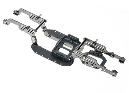 LCG Carbon Fiber Universal Chassis Frame Kit for 1/18 RC Crawler TRX4M Upgrade - size: A