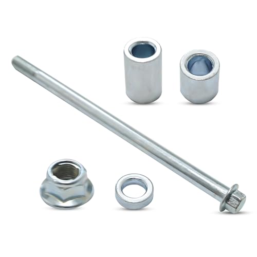 12mm 210mm Front Rear Axle for Pit Dirt Bike Quad ATV Mini Bike Parts 50cc 110cc with Bushing 5mm 20mm 30mm