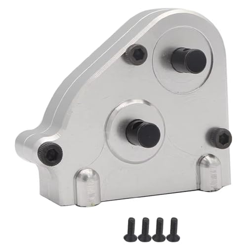 Rc Parts Compatible with MN128 MN86 MN86S MN86K MN86KS for MN G500 1/12 RC Crawler Car Upgrade Parts Metal Transmission Gearbox Transfer Case - color: Silver
