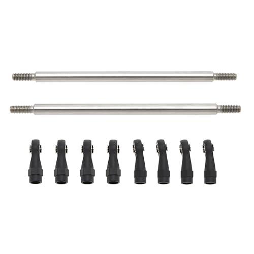 MEUS RACING 1/10 Links Steel Chassis Links Kit for Traxxas TRX4 Axial SCX10 Tamiya CCO1 Redcat Gen8 1/10 RC Crawler (100mm) - size: 100mm