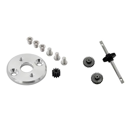 Compatible with MN78 for MN82 1/12 RC Car Upgrade Parts Gearbox Transmission Gear Set Motor Pinion Gear 370 Motor Bracket RC Assortment