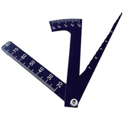 ZEZEFUFU 3 in 1 Up Camber Gauge Tool Set Aluminium Alloy for 1/8 1/10 RC Car Truck New