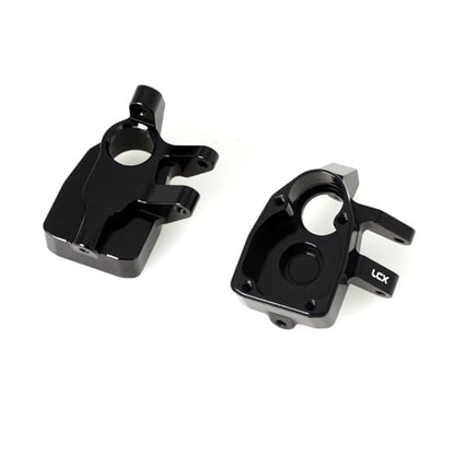 LCX Racing 1/8th RC Crawler Car Aluminum AF16P Front Portal Axles Steering Knuckles for Axial AXP8 Gilamon 2.2，Upgrades Parts Accessories