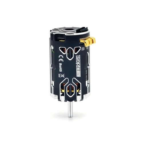 Supersonic 380 8.5T/5000KV Sensored Brushless Motor 2S LiPo Shaft Diameter 3.175mm for 1/12 1/14 RC Racing Car - size: 8.5T