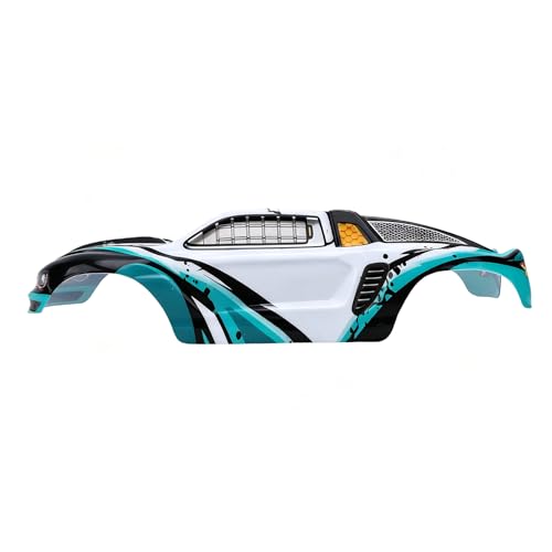 Generic 1/16 RC Car Body Shell Lightweight Upgrade High Speed Performance for SCY16101 SCY16102 Durable PC Material (Green) - color: Green
