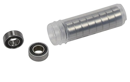 10 Pack 5x11x4mm Rubber Shielded Ball Bearings MR115-2RS - Apex RC Products #1925R