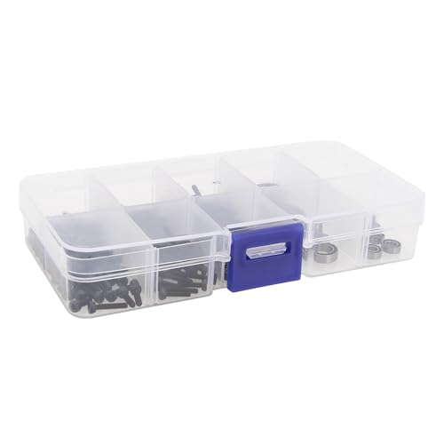 MEUS RACING Ascent 18 Bushings Bearings Screws 236pcs Kit for Redcat Ascent-18 1/18 RC Crawler Upgrade Parts