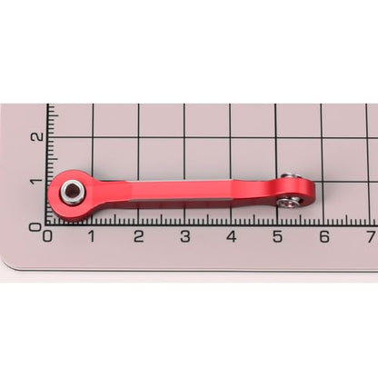 Aluminum Alloy Steering Linkage Tie Rod Upgrades for 1/5 X-MAXX (Red) - color: Red