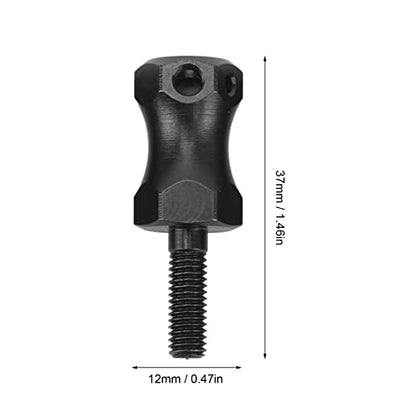 Hex Wheel Hub Adapter, Steel Reinforced Strength 15mm Widen RC Car Wheel Extension 4Pcs Set for RC Hobbyists Off-Road Racing Baja Style Enthusiasts