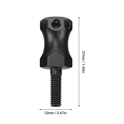 Hex Wheel Hub Adapter, Steel Reinforced Strength 15mm Widen RC Car Wheel Extension 4Pcs Set for RC Hobbyists Off-Road Racing Baja Style Enthusiasts
