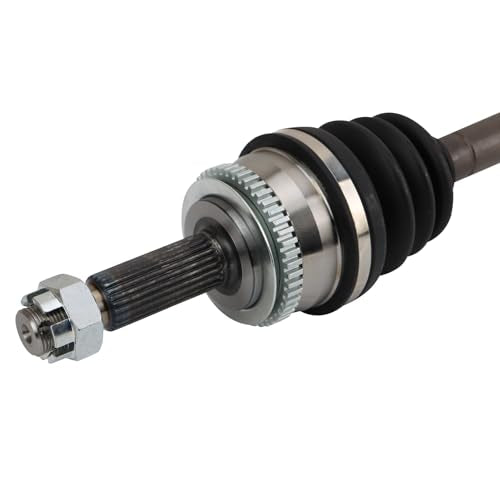 TRQ Front Driver and Passenger Side CV Axle Assembly Set 2 Piece Compatible with 2006-2011 Hyundai Accent Manual Transmission 2006-2011 Kia Rio Manual Transmission Rio5 - style: CSA50036