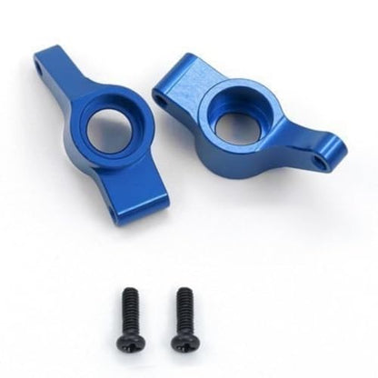 15Pc/Set Compatible with HAIBOXING 1/18 RC Car Parts, Metal Upgrade Parts Suspension Arm Steering Knuckle Wheel Hub Shock Tower for HBX 18859 18858 18857 18856 RC Cars Accessories (Blue) - color: Blue