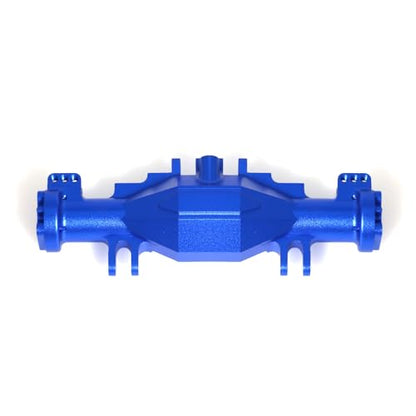Aluminum Alloy Bridge Shell Cover RC Upgraded Parts for LOSI 1/18 Mini LMT 4X4 Brushed Monster Truck RTR-LOS01026 RC Car (Blue) - color: Blue