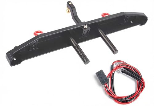 Aluminum Rear Bumper Upgrade for TRX-4 Axial SCX10 90046 90047 SCX10 II 1/10 RC Crawler