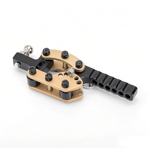 Adjustable Metal Trailer Hitch for TRX4 SCX10 GEN7 GEN8 | Adjustable Tow Hook, Receiver Mount, Durable Metal Construction, 1/10 RC Crawler Upgrades
