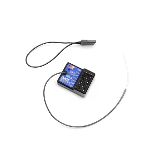 2.4GHz 6CH Receiver Buillt-in Gyroscope 4-8.4V DC for RC Car Boat Model Flysky FS-GT5 FS-IT4S Transmitter