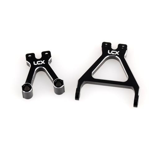 LCX Racing 1/24th RC Crawler Car CNC Aluminum Front Rear Body Post Mount for Axial AX24 XC-1, Upgrades Parts Accessories