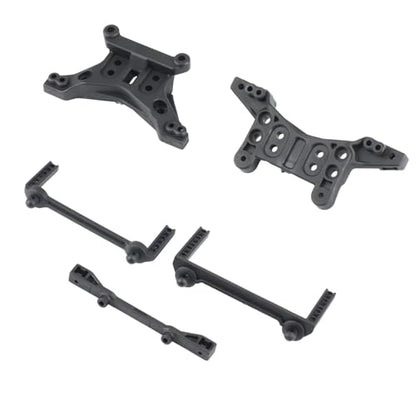 RC Car Accessories Compatible with HBX 16889 16889A 16890 16890A SG1601 SG1602 RC Car Upgrade Parts Accessories Front Rear Shock Towers Body Posts Set