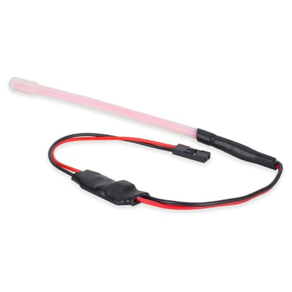 1/10 RC LED Light Bar Roof Strip Tube Lamp Tail Light Kit Bumper Light Compatible with Traxxas RC Car Truck Crawler Tamiya Losi HPI Rustler Axial Upgrade Parts