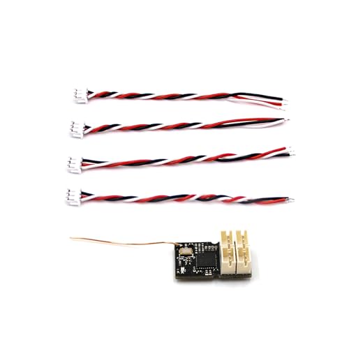Flysky FS-R4M 4CH Receiver 2.4GHz ANT for FS‑G7P, FS‑ST8 | ANT Protocol with PWM Output. Single Antenna for Stable Signal. Two‑way Transmission. Compact & Lightweight