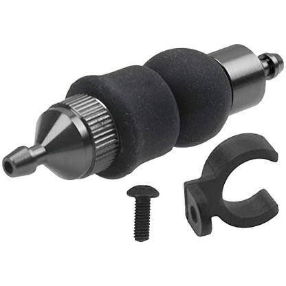 ShareGoo 1/8 1/10 RC Car Manual Oil Pump Compatible with HSP WLtoys HPI Tamiya Arrma Traxxas 1/10 Nitro Power Off-Road RC Car (Black) - color: Black
