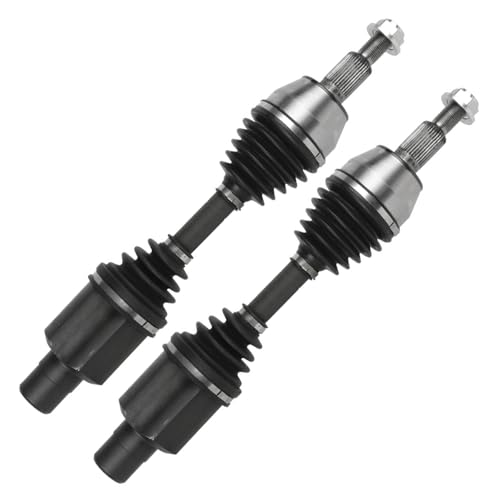 Detroit Axle - Front CV Axles for 2004-2009 Dodge Durango 2007-2009 | Chrysler Aspen, 2005 2006 2007 2008 CV Axle Shafts Assembly Replacement - size: D-0219x2/Pair