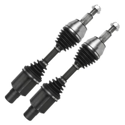 Detroit Axle - Front CV Axles for 2004-2009 Dodge Durango 2007-2009 | Chrysler Aspen, 2005 2006 2007 2008 CV Axle Shafts Assembly Replacement - size: D-0219x2/Pair